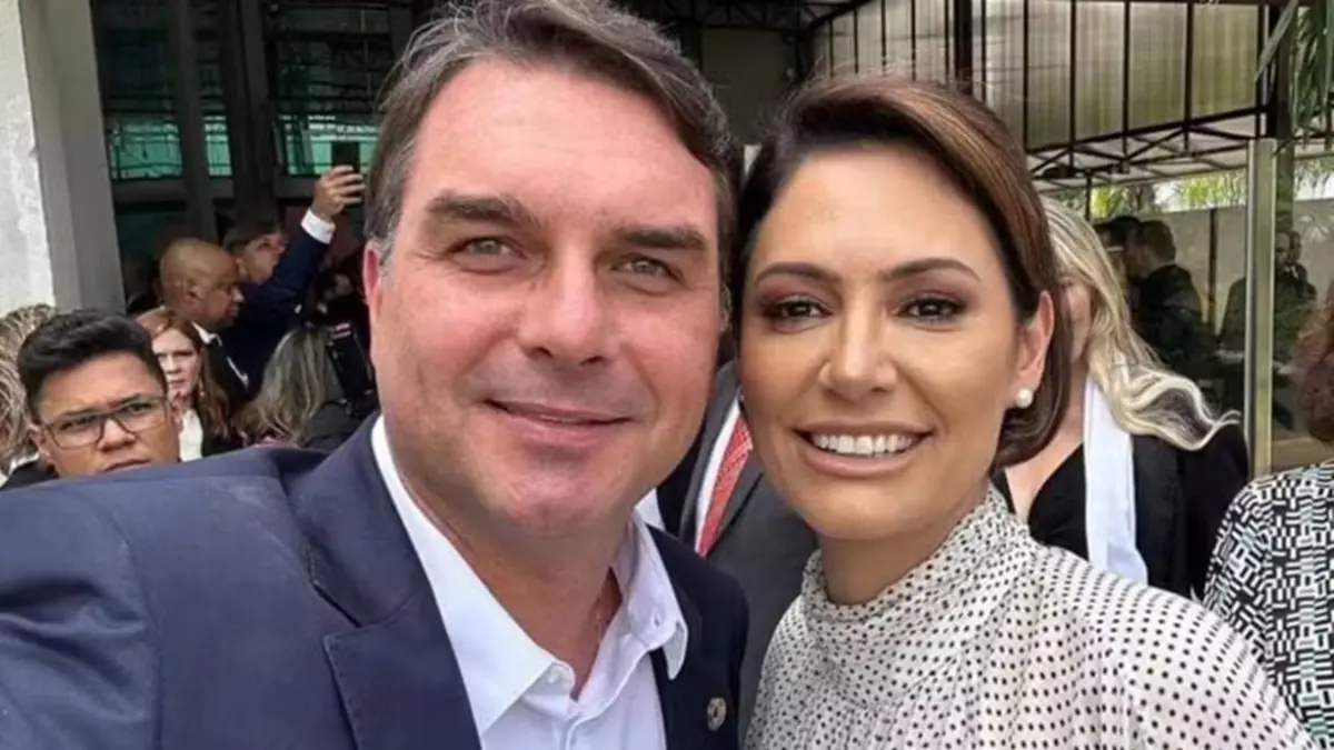 Valdemar prevê reaproximação de Michelle e Flávio Bolsonaro em 20 dias