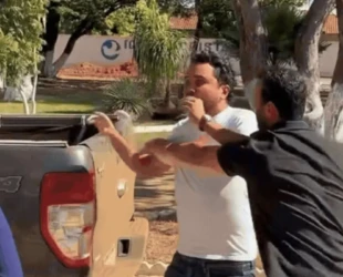 Vereador de Nova Glória denuncia ter sofrido agressão da equipe de Marconi; assista