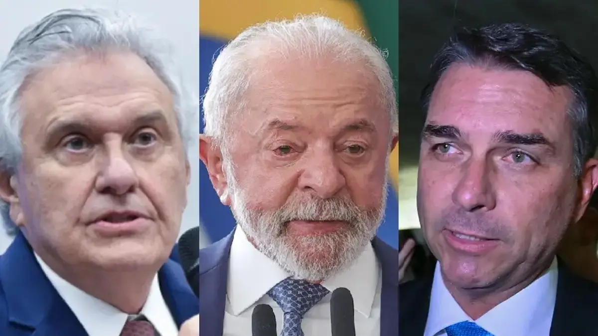 PoderData/AYA: Lula tem 45% contra 43% de Flávio no 2º turno; na simulação com Caiado, o resultado é 44% a 43%