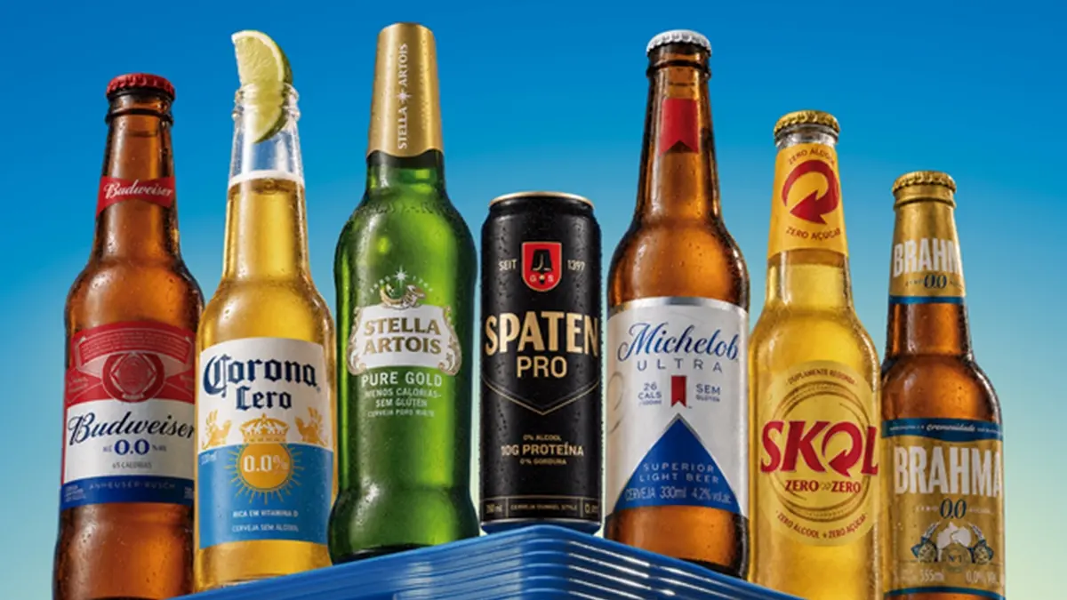 Ambev anuncia cerveja sem álcool e com proteína