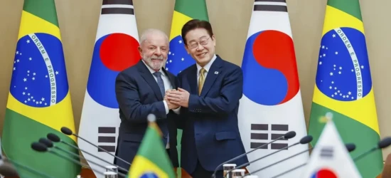 Lula recebe presidente da Coreia do Sul para negociar acordos comerciais