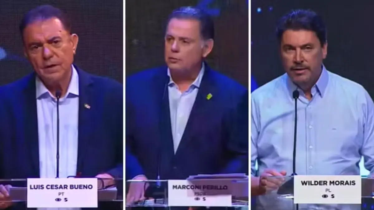 Primeiro debate ao governo de Goiás é morno e sem propostas detalhadas