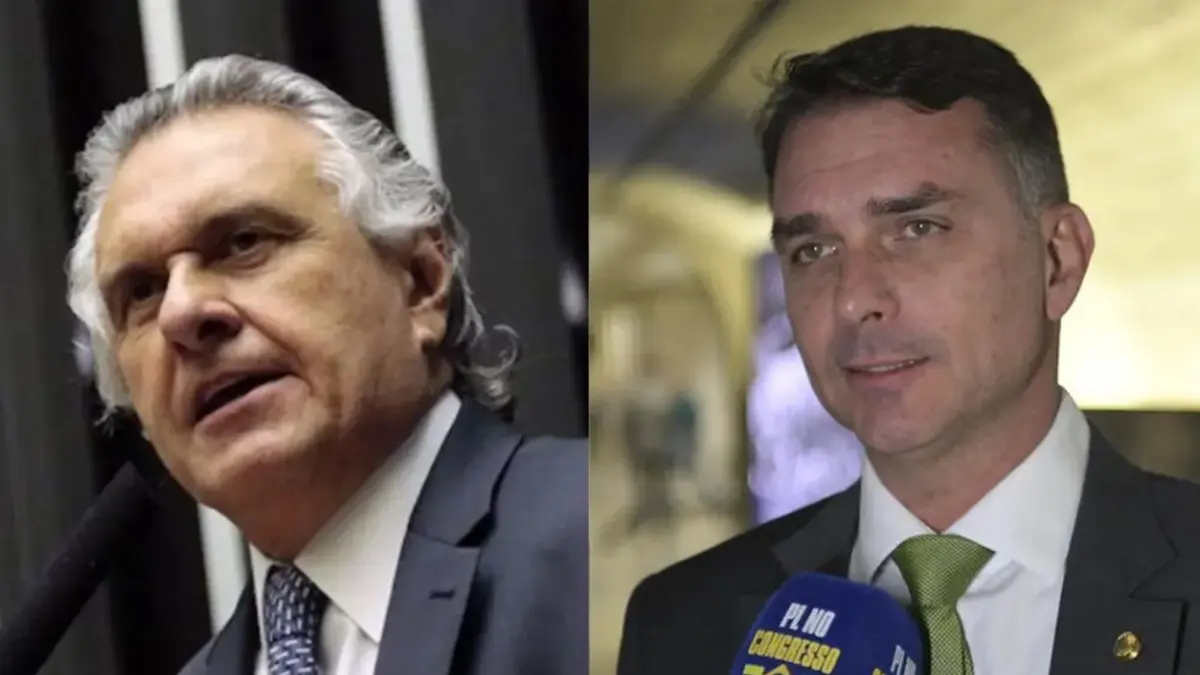 Campanha de Flávio tenta 'jogar' chapa de Caiado na esquerda