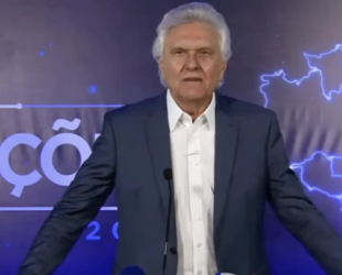 'Para ganhar voto fora do jogo, deveriam ter o registro cassado', diz Caiado sobre ausência de Lula e Flávio em debate