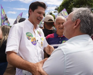 “Extraordinária a receptividade aqui no Sudoeste goiano, minha região natal", diz Daniel Vilela
