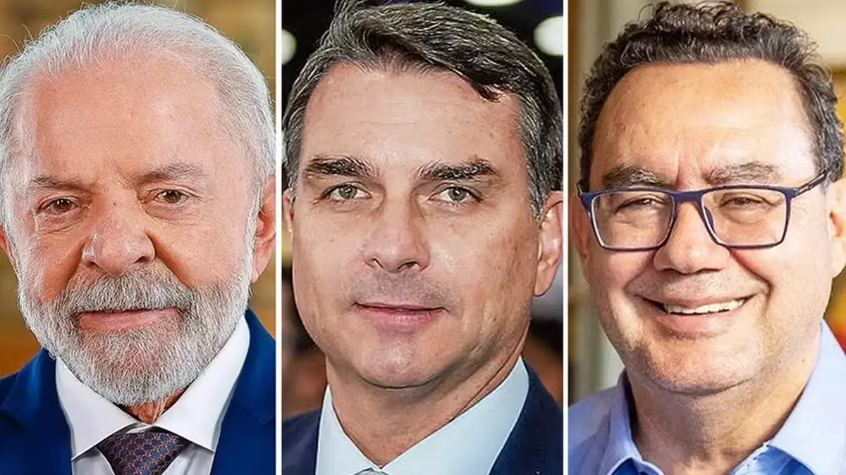 Nexus/BTG: Lula empata com Flávio e Cury no 2º turno