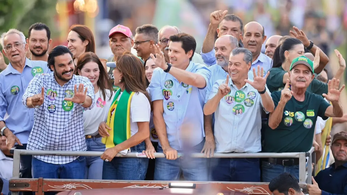Mil veículos acompanham Daniel durante carreatas no Sul de Goiás