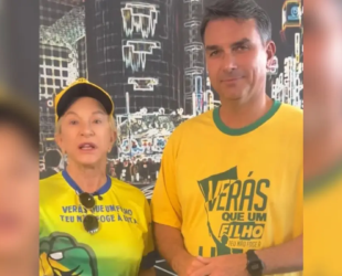 Flávio Bolsonaro declara apoio a Magda Mofatto; candidata retribui, cita Gayer e ignora Wilder