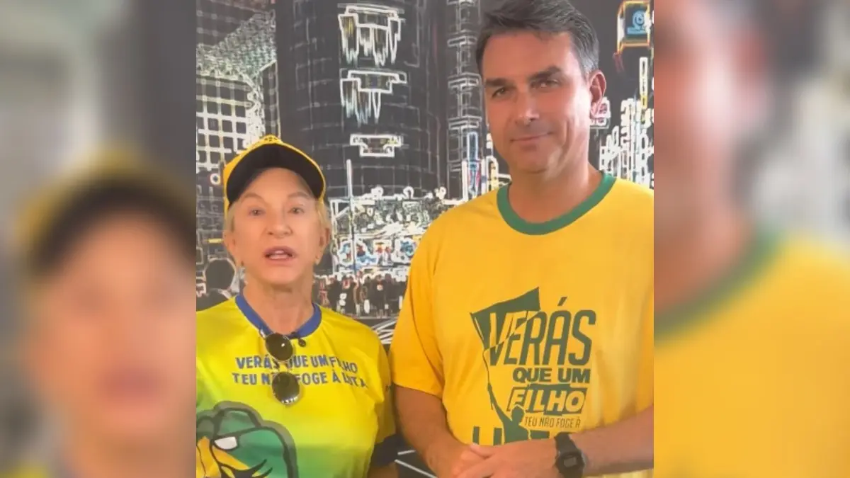 Flávio Bolsonaro declara apoio a Magda Mofatto; candidata retribui, cita Gayer e ignora Wilder
