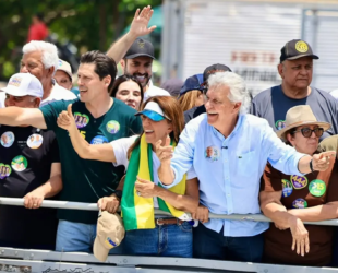 Caiado defende Daniel durante agenda em Cidade de Goiás: 'Competente e bom de serviço'