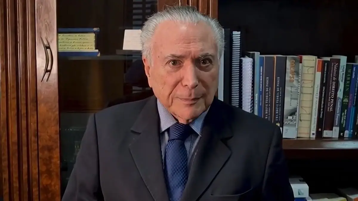 Temer defende Flávio em declaração: 'Povo brasileiro deixou claro que deseja mudança'