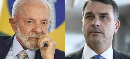 Lula tem 47,8% de rejição e Flávio 46,8%; diz Nexus/BTG