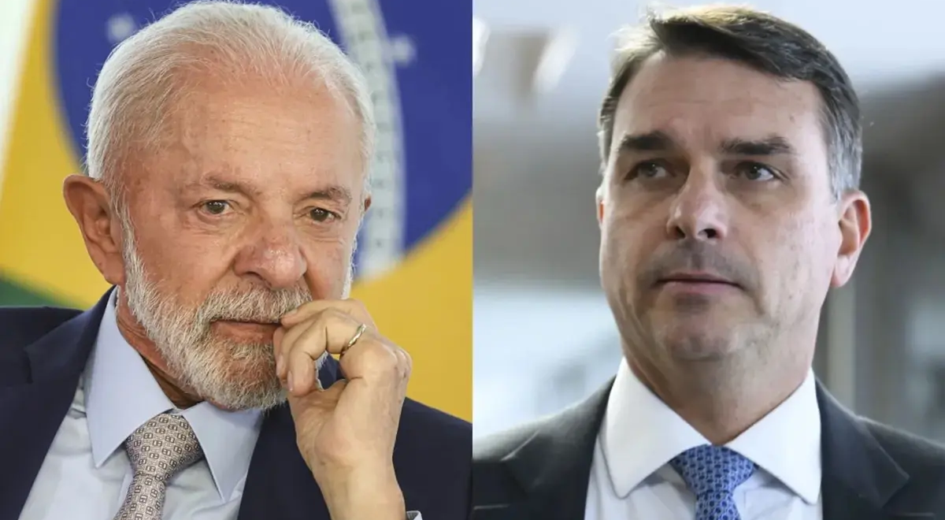 Lula tem 47,8% de rejição e Flávio 46,8%; diz Nexus/BTG